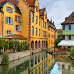 colorful houses and architecture, little venice, colmar