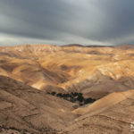 mountain peaks in the judean desert in israel