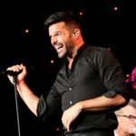 Ricky Martin performing at los angeles gala 2014