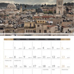 2021 calendar with photos of the holy land