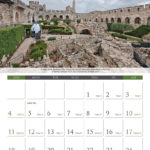 calendar with pictures of Israel